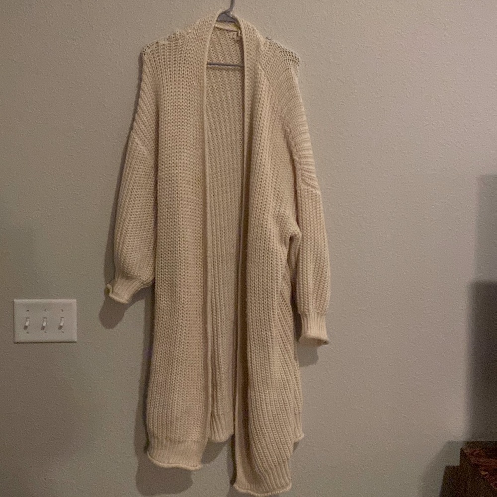 Long Knit Cardigan